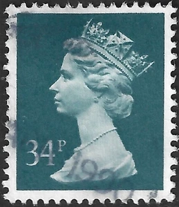 1989 Sg X985 34p deep bluish grey Fine Used - Picture 1 of 2