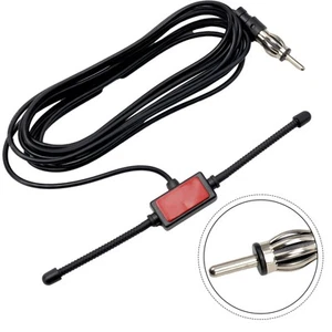 Antenne Autoradio Voiture Haute Qualité Antenne Signal Amplificateur 12V AM FM - Picture 1 of 12