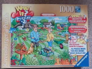 Rompecabezas Ravensburger Nº2 QUÉ PASARÍA SI JARDÍN DÍA ABIERTO 1000 Piezas  - Imagen 1 de 1