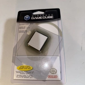 Official Nintendo GameCube Wii Memory Card 1019 Blocks DOL-020 Authentic OEM - Picture 1 of 6