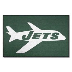 New York Jets NFL Throwback Starter Mat Rug 19” X 30” Fanmats - Picture 1 of 1