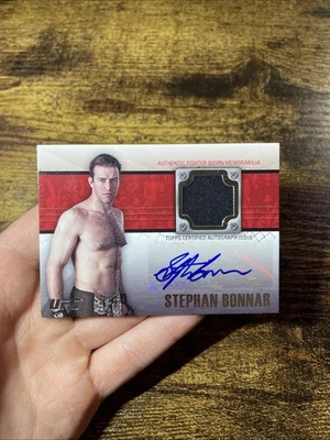 2011 Topps UFC Title Shot - Fighter Autograph Relic Stephan Bonnar #FAR-SB - Image 1 of 4