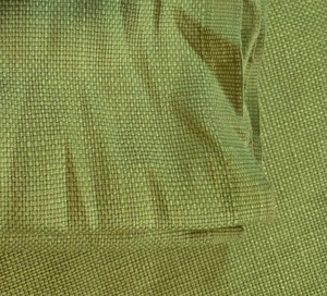 HEAVY LINEN COTTON FABRIC SOFA CHAIR UPHOLSTERY 60" x 12 yards Bright Green - Picture 1 of 5