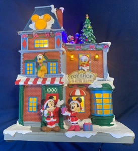 Disney Animated Holiday Toy Shop Christmas Mickey, Minnie and friends Mint - Picture 1 of 5