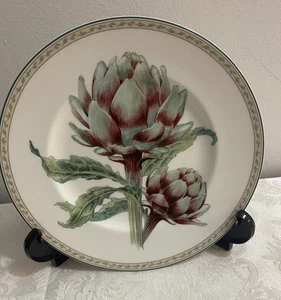 Fitz & Floyd French Market Bone China 9,25" Teller, HP Artischocken Design. A-23 - Bild 1 von 3