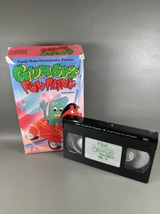 Gumby's Fun Fling New Vhs 1987 Family Home Entertainment Kids Show Big Box VHS - Picture 1 of 14