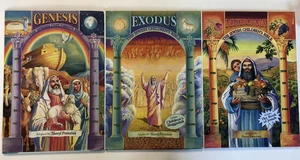Lot 3 The Jewish Children's Bible Genesis Deuteronomy Exodus Genesis by Prenzlau - Bild 1 von 2