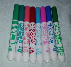 8 Crayola washable marker stampers - Picture 1 of 6