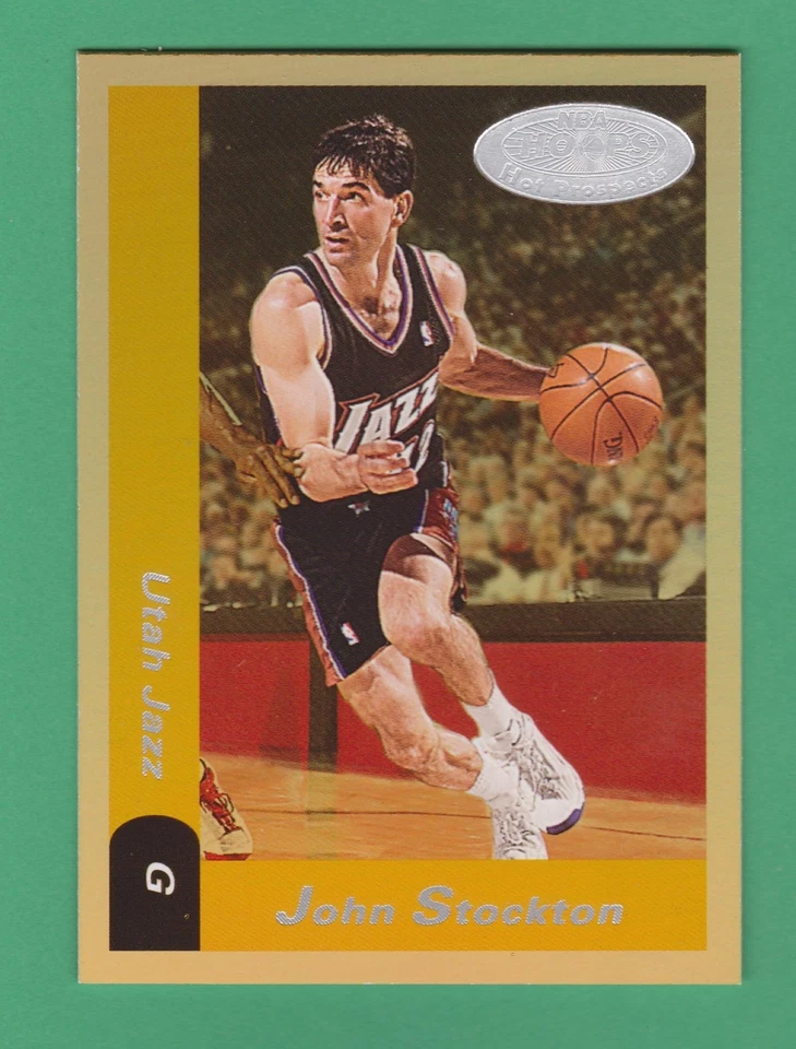 2000-01 Fleer Hoops Hot Prospects John Stockton Utah Jazz #96 (KCR) - Image 1 of 1