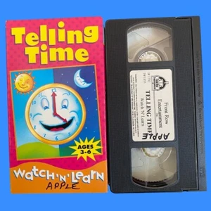 Telling Time - Watch 'N' Learn VHS Tape. 1996. Kostenloser Versand! - Bild 1 von 1