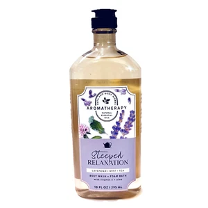 Bath & Body Works Aromatherapy Lavender Mint Tea Body Wash Retired - Picture 1 of 1