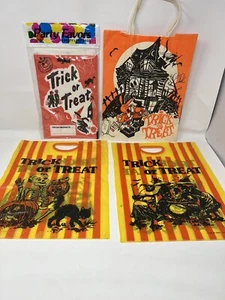 Vintage Lot Halloween Trick-Or-Treat Paper Bag - 1960’s 1970s? - Picture 1 of 10