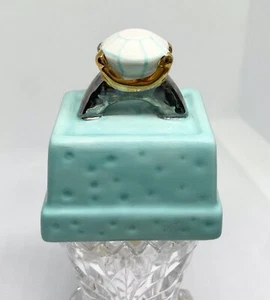 Anillo de Compromiso Nora Fleming Extremadamente Difícil de Encontrar Retirado Mini Caja Azul Tiffany Diamante - Imagen 1 de 8
