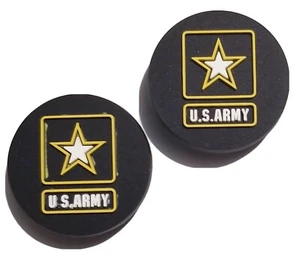 US Army! NEU! 2-teiliges Set! Schuh Charms! Für Schuhe, Armbänder, Basteln & mehr! - Bild 1 von 2