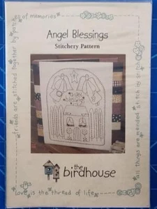 Quilted Wall Hanging Pattern "Angel Blessings" By The Birdhouse preowned - Picture 1 of 2