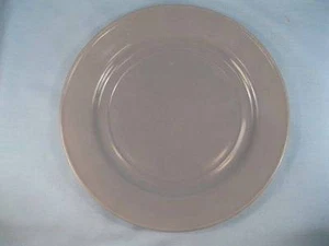 Vintage Gray Luncheon Plate Fired On Color Unknown Maker 8 7/8 Diameter Nice (O) - Picture 1 of 2