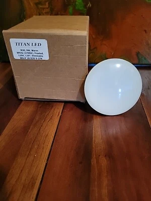 Titan LED Light Bulb R30 Dimmable 9W LED Soft White 65-Watt Energy Medium 2700K  - Image 1 of 4