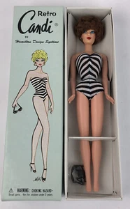 Retro Candi Brunet Bubble Blue Eyes Hamilton Design Systeme - BRAND NEW - Picture 1 of 8