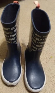 Tommy Hilfiger🇺🇲rain Boots 👢 Kids Size 1½y - Picture 1 of 9
