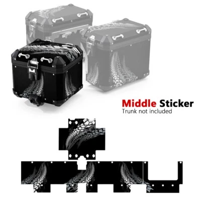 Para BMW R1200GS Adventure F750GS Adhesivo Impermeable Calcomanías Caja Aluminio Estuche Foto 1 de 4