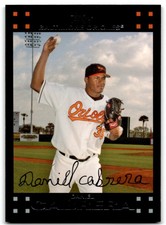 2007 Topps Daniel Cabrera Baltimore Orioles #54