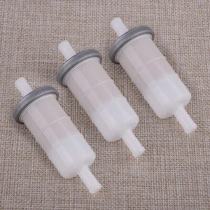 3X Plastic Gas Fuel Filter Fit For Honda CB CBR GL NT VFR VT VTX 16900-MG8-003 - Picture 1 of 4