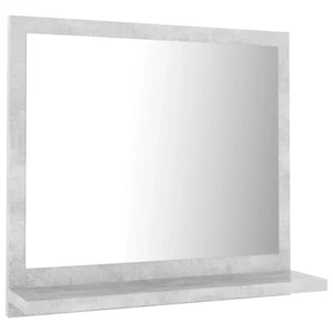 Bathroom Mirror With Shelf Wood Frame Wall Mounted Vanity Mirror- 4 Sizes - Picture 1 of 53