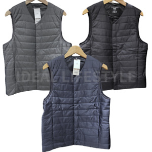 UNIQLO HEATTECH PUFFTECH Vest Warm Padded 3Colors S-4XL Quilted Men 459610 NWT