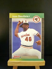 1989 Donruss #451 Jose Bautista (RC) Baltimore Orioles