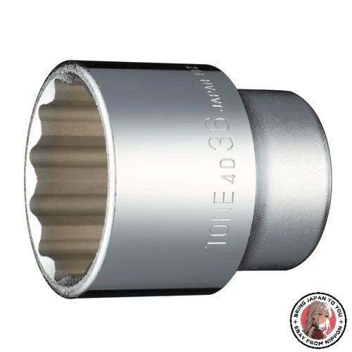 NEW TONE Socket (12 Angles) 4D-36 Insertion Angle 1/2 inch (12. - Image 1 of 1
