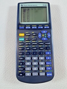 Texas Instruments Ti-83 Black Graphing Calculator - NO Cover - Picture 1 of 4