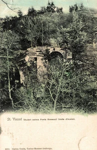 SAINT VINCENT, Aosta - Ponte Romano - Ediz. E. Genta - NV - S128 - Picture 1 of 2
