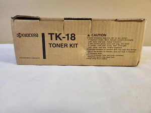 Original Kyocera Toner TK-18 TK18 For FS-1020D FS-1118MFP - Picture 1 of 3