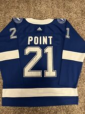 Brayden Point Autographed Signed Jersey Tampa Bay Lightning W/ Stanley Cup Patch