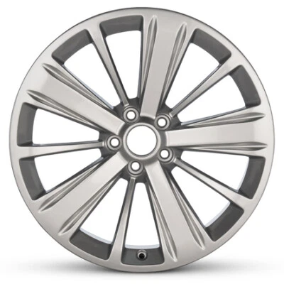 New Wheel For 2018-2019 Ford Explorer 20 Inch Painted Silver Alloy Rim - Image 1 of 4