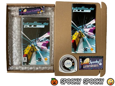 WipEout Pulse Sony PSP - UK PAL VGC CIB - High Quality Packing - Tracked - Image 1 of 4