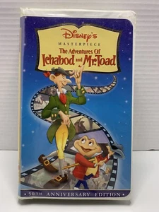 The Adventures of Ichabod and Mr. Toad (VHS, 1999) Clamshell 50th AnniversaryEd - Picture 1 of 3