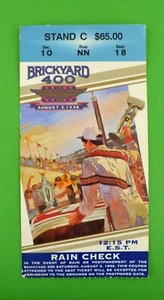 Boleto Brickyard 400 1996 Indianapolis Motor Speedway NASCAR Winston Cup - Imagen 1 de 2