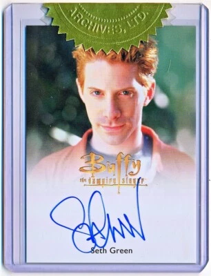 Buffy The Vampire Slayer Collectors Set 3 Seth Green Full Bleed Autograph #NNO - Image 1 of 2