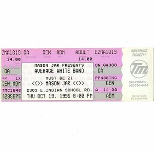 Boleto de concierto completo BANDA BLANCA PROMEDIO FÉNIX 19/10/95 RECOGE LAS PIEZAS - Imagen 1 de 1