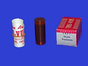 Vintage 1940 Tru-Vue Gaspe Peninsula 3D Stereo Viewer Film Stereoviews Quebec - Imagen 1 de 5