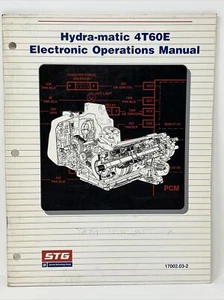 Hydra-matic 4T60E Electronic Operations Manual GM STG 17002.03-2 1990 Transaxle - Imagen 1 de 4