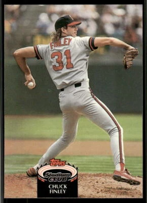 1992 Stadium Club #315 Chuck Finley - Image 1 of 2