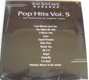 **KARAOKE CD+G DISC BACKSTAGE 110 POP HITS VOL.5 FREE UNTRACKED POST AUSTRALIA** - Bild 1 von 2