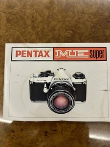 Original PENTAX MG ME SUPER 35mm KAMERA BEDIENUNGSANLEITUNG BOOKLET - Bild 1 von 2