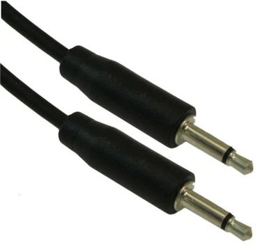 1.5ft 3.5mm SLIM MONO TS (2 conductor) Male to Male Audio Cable - Image 1 of 3