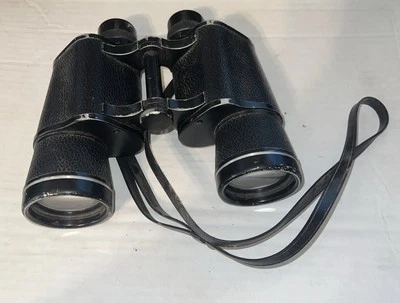 Vintage Selsi Luminous Lightweight 7X35 Amber Coated Binoculars Japan W/ Case - Image 1 of 4