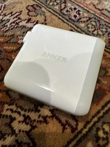 Anker 4-Port USB Wall Charger 40W Fast Charging Foldable Plug for iPhon/Galaxy - Photo 1 sur 4