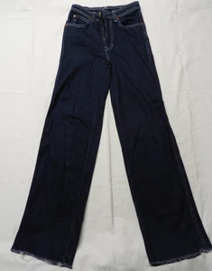 Rag & Bone Damen - Jeans - normale Passform - 23 - dunkelblaue & weiße Nähte - gebraucht, in einwandfreiem Zustand - Bild 1 von 5