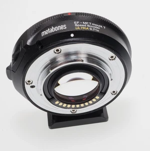 metabones ef-mft mount t speed booster ultra 0.71x VERY NICE MINOR WEAR W/CASE - Picture 1 of 8